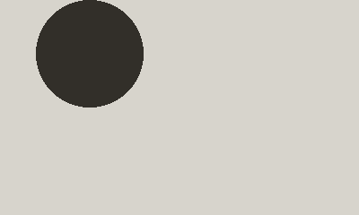 A black circle